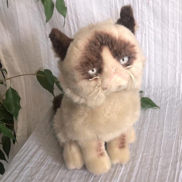 GUND GRUMPY CAT sitting 10" stuffed plush animal 2012 - Picture 1 of 10